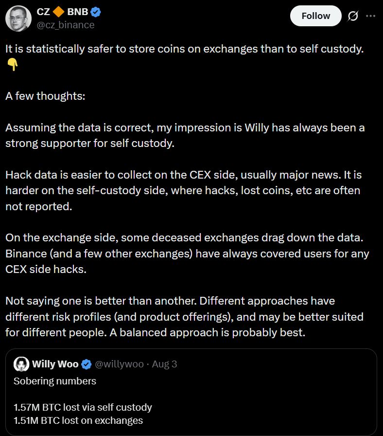 Coldcard重大盗币事件爆发，比特币ETF迎来连续资金流入，市场热议自托管转向机构托管可能性