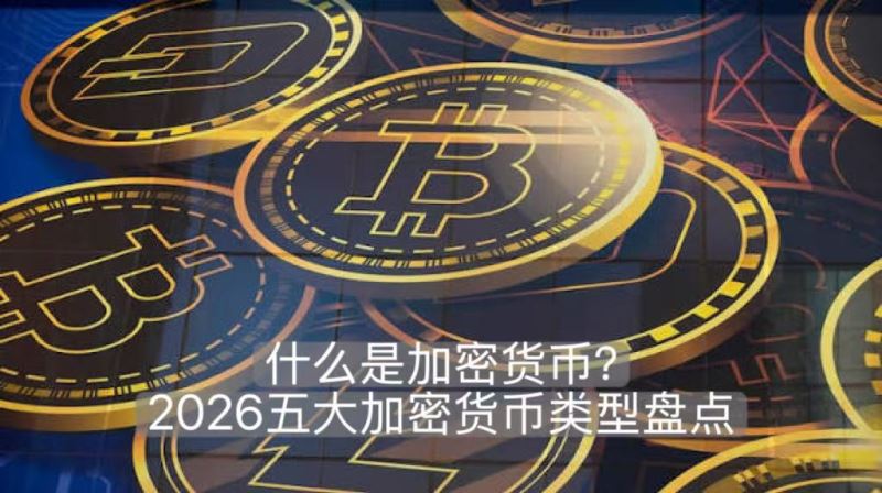 什么是加密货币？2026五大加密货币类型盘点