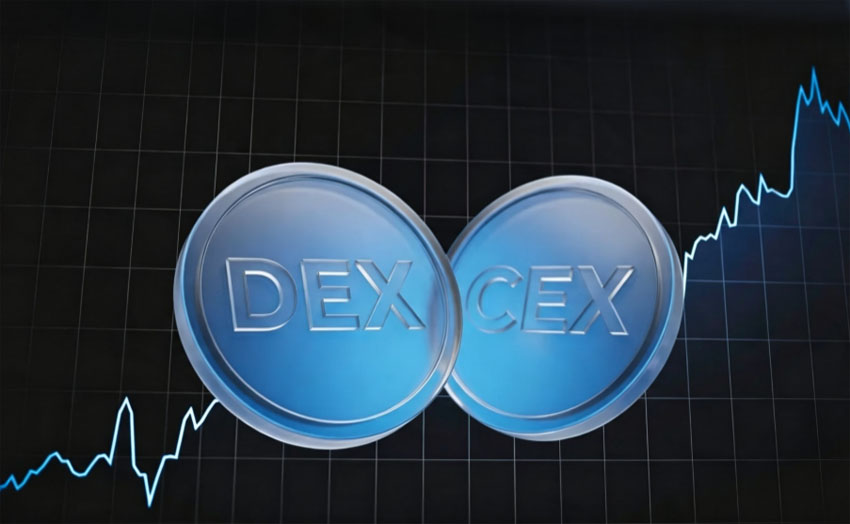 7月DEX与CEX现货交易比例刷新历史纪录，市场整体成交双双萎缩