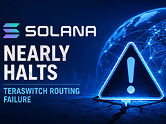 TeraSwitch路由异常致Solana险些瘫痪：29%质押SOL离线暴露基础设施隐患