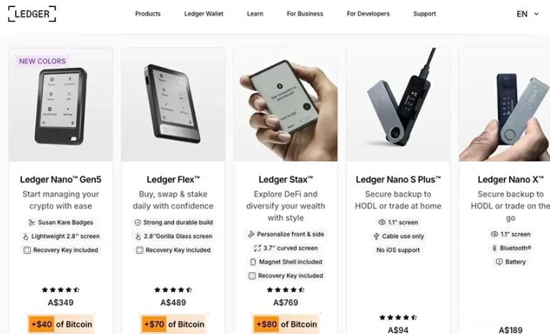 8. Ledger，硬件钱包的行业标杆