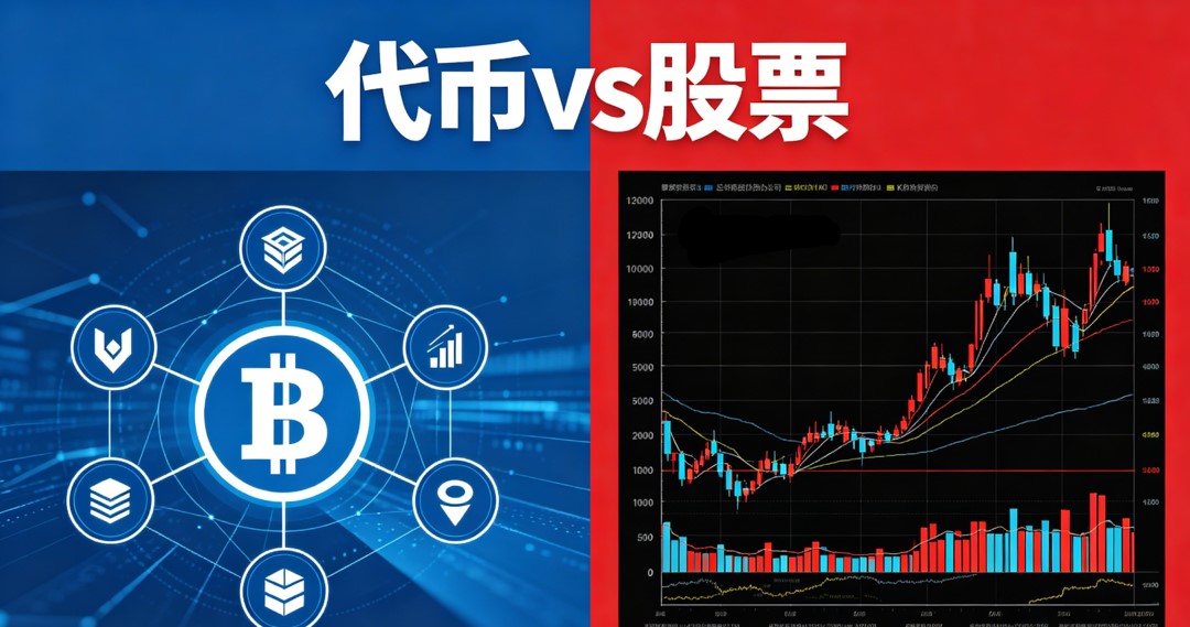代币vs股票对比：两者有什么不同？有什么相似？