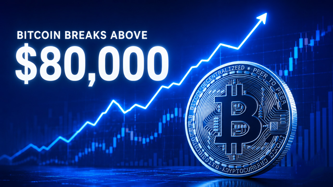 比特币突破 8 万美元大关：ETF 需求和宏观利好因素回归