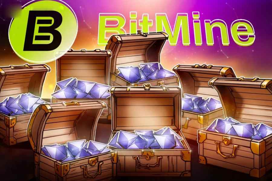 持续加码ETH储备!Bitmine买入2.8万枚以太坊 逼近国库积累终极目标