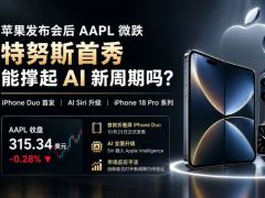 BiyaPay市场观察：苹果发布会后AAPL小幅回调，特努斯执掌能否引领AI新增长周期？