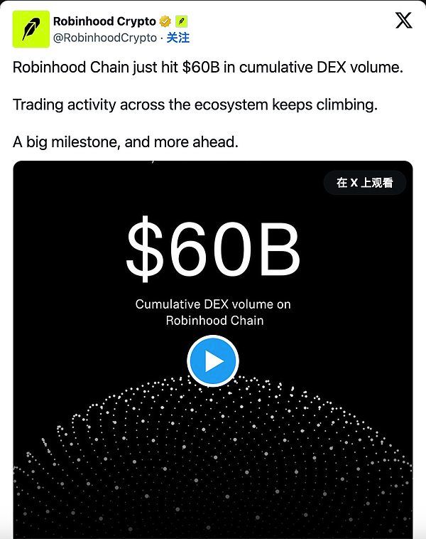 Robinhood布局链上金融:代币化全品类资产+AI 智能体交易,监管成最大阻碍