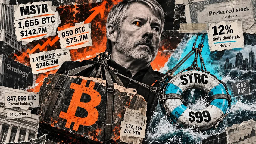 Strategy重启连续囤币,BTC持仓创历史新高
