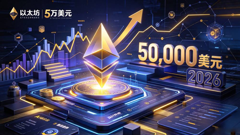Claude AI预测以太坊2026年或触及5万美元，市场热议该目标背后的逻辑与实现路径