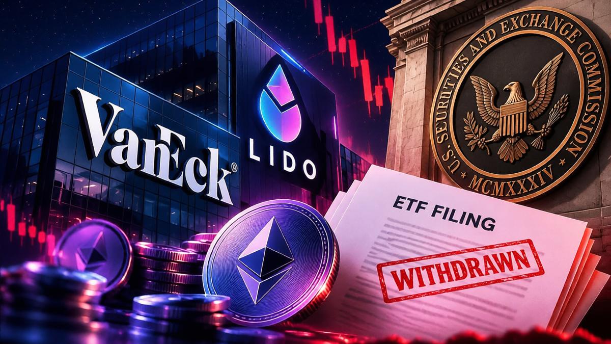 VanEck向SEC申请撤回stETH ETF,未披露撤回原因
