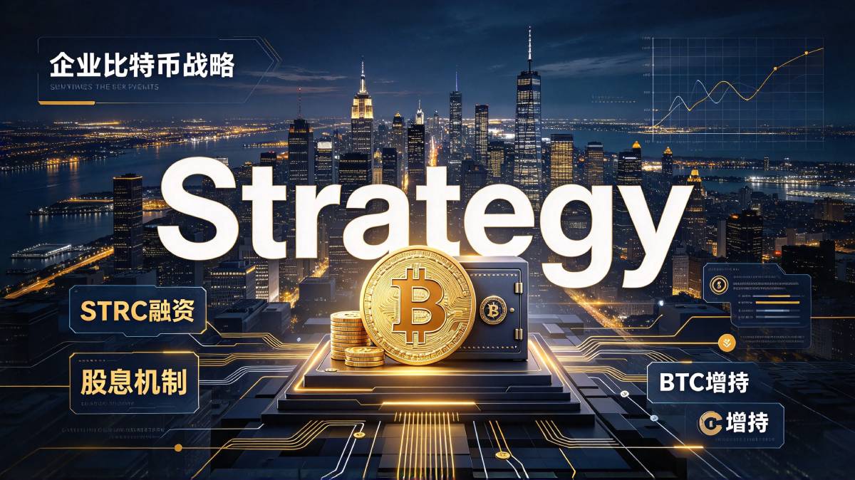 Strategy披露股息新方案，STRC在百元下方震荡时，公司可选择宣告每日股息维稳